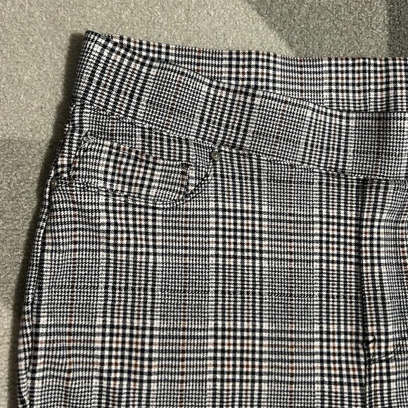 Seven7 Plaid Pull-on Ponte Leggings/Pants Skinny Leg Women's Size XL - Picture 3 of 8